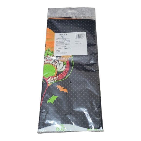 Disney Villains Haunted‎ Halloween Party Decoration Plastic Tablecover 54 x 96 - Picture 3 of 5